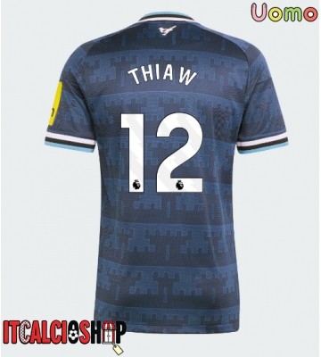 Newcastle United Malick Thiaw #12 Seconda Maglia 2026-27 Manica Corta